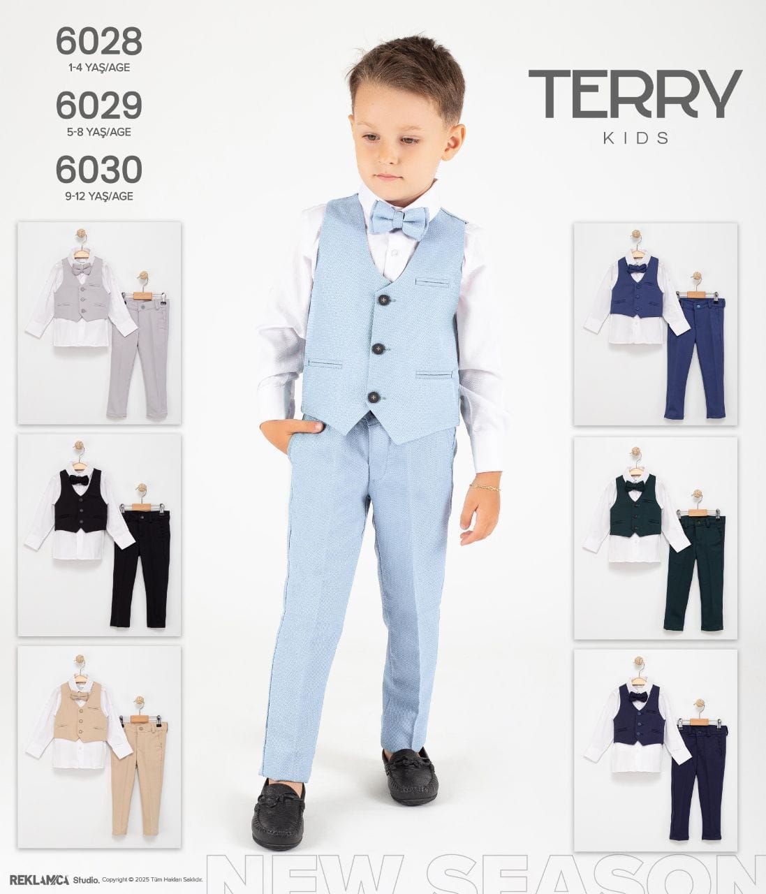 Terry Kids YELEKLİ TAKIM